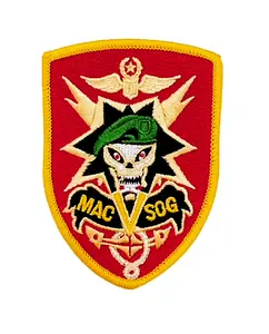 U.S. Army Military Assistance Command Vietnam Studies and Observation Group (MAC-V SOG) SEW ON AGSU Color Patch (each)