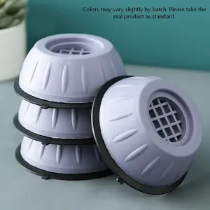 Anti-vibration, shock-absorbing, noise-reducing, anti-slip washing machine foot pads, Replacement Parts, 4-piece set for washing machines and dryers, furniture stability enhance