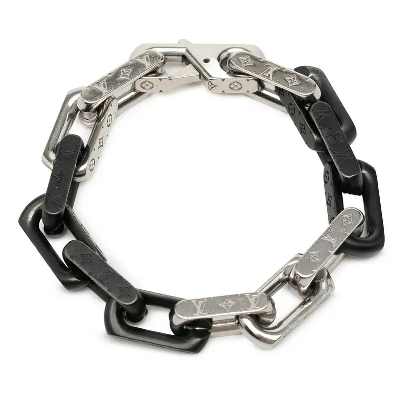Pre-owned Louis Vuitton 1 Small Leather Goods Monogram Bracelet