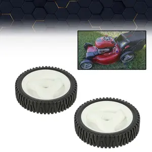 CROSSDESIGN 2pcs Front Drive Wheels Fit For Craftsman 194231X460 401274X460 Upgrade version