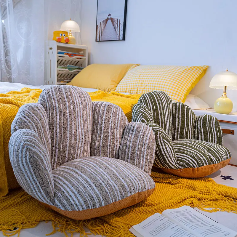 Stylish Striped Cactus-Shaped Cushion - Multi-Functional Plush Support for Living Room, Bedroom Lounging, Reading Nooks, Ideal for Home Decor Enthusiasts, New Home Gifts, Holiday Season Interior Upgrades & Cozy Living Essentials in Home & Living