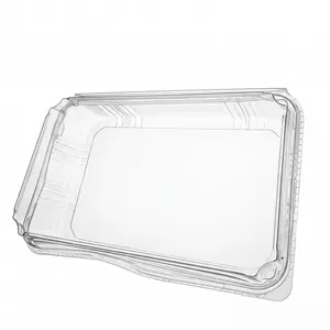 10pcs Anti-Oil Sushi Trays Pet High Cover, Thick Durable, Ideal for Food Storage & Organization, Perfect for Home Kitchen Use