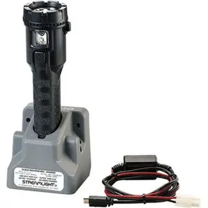 Streamlight Industrial-Tactical Flashlight - Polymer Resin Body, 275 Lumens White LED, Long Runtime (810 Min), Black Finish, 1 Included Lithium-Ion Battery, Model 68735