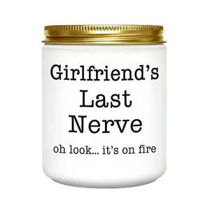 Gifts for Girlfriend from Boyfriend, Valentines Birthday Mothers Christmas Anniversary Day Gifts for Girlfriend Fiancee, Romantic Cozy Aroma Scented Candles