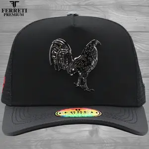 FERRETI HATS PREMIUM FT83M Mr. Gallo Mesh Baseball Cap for Men