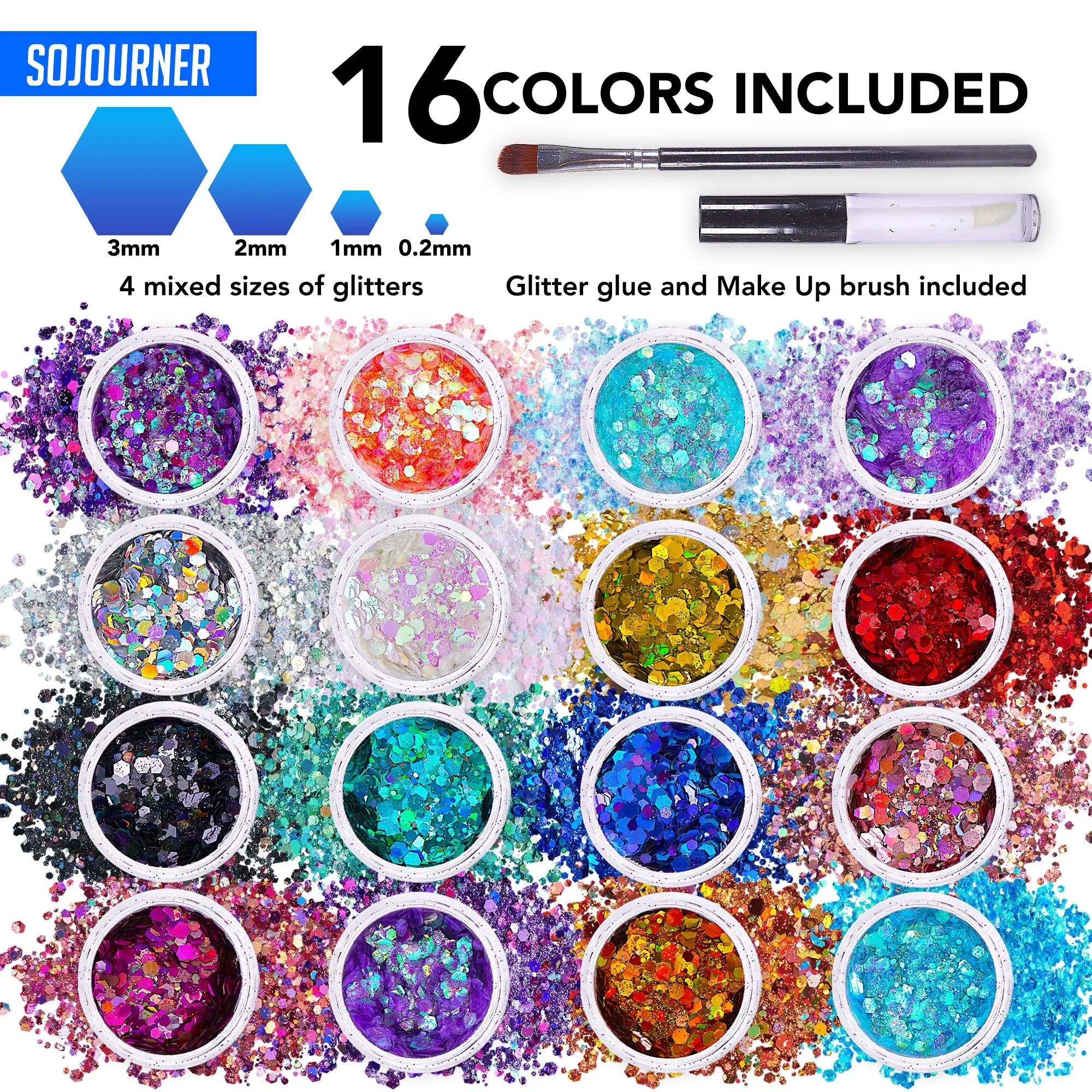 Rave Glitter Cosmetics Makeup Iridescent