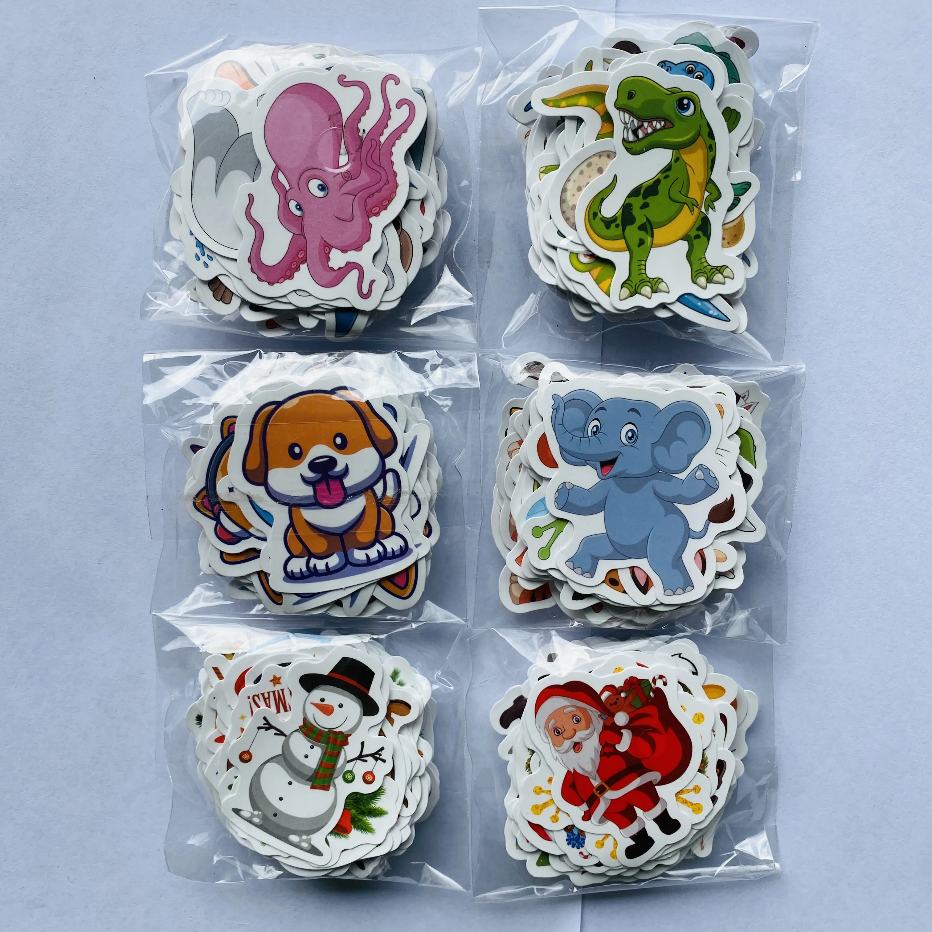 300 Pcs Mixed Animal Sticker Bulk for Water Bottles, Pack Cute Vinyl Waterproof Laptop Stickers for School Students Gifts Classroom Reward Stickers for Teachers Prizes Stickers for Kids Teens Girls
