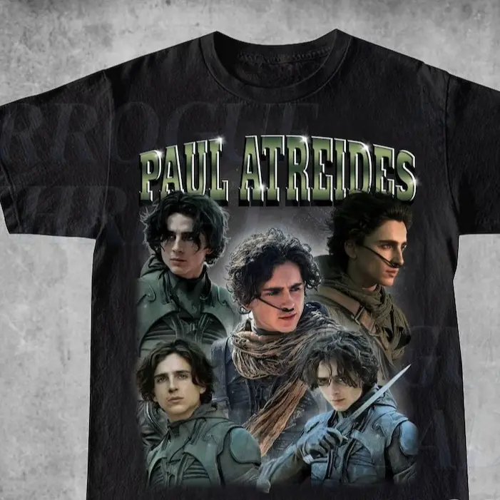 Limited Paul Atreides Timothee Chalamet Vintage T-Shirt, Gift For Women and Man Unisex T-Shirt