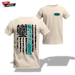 Peterbilt Flag T-Shirt, Leopard American Flag Graphic, Turquoise Logo, Soft Cotton Blend, Women's Trucker Tee, Country Diesel Style Gift for Rig Lovers