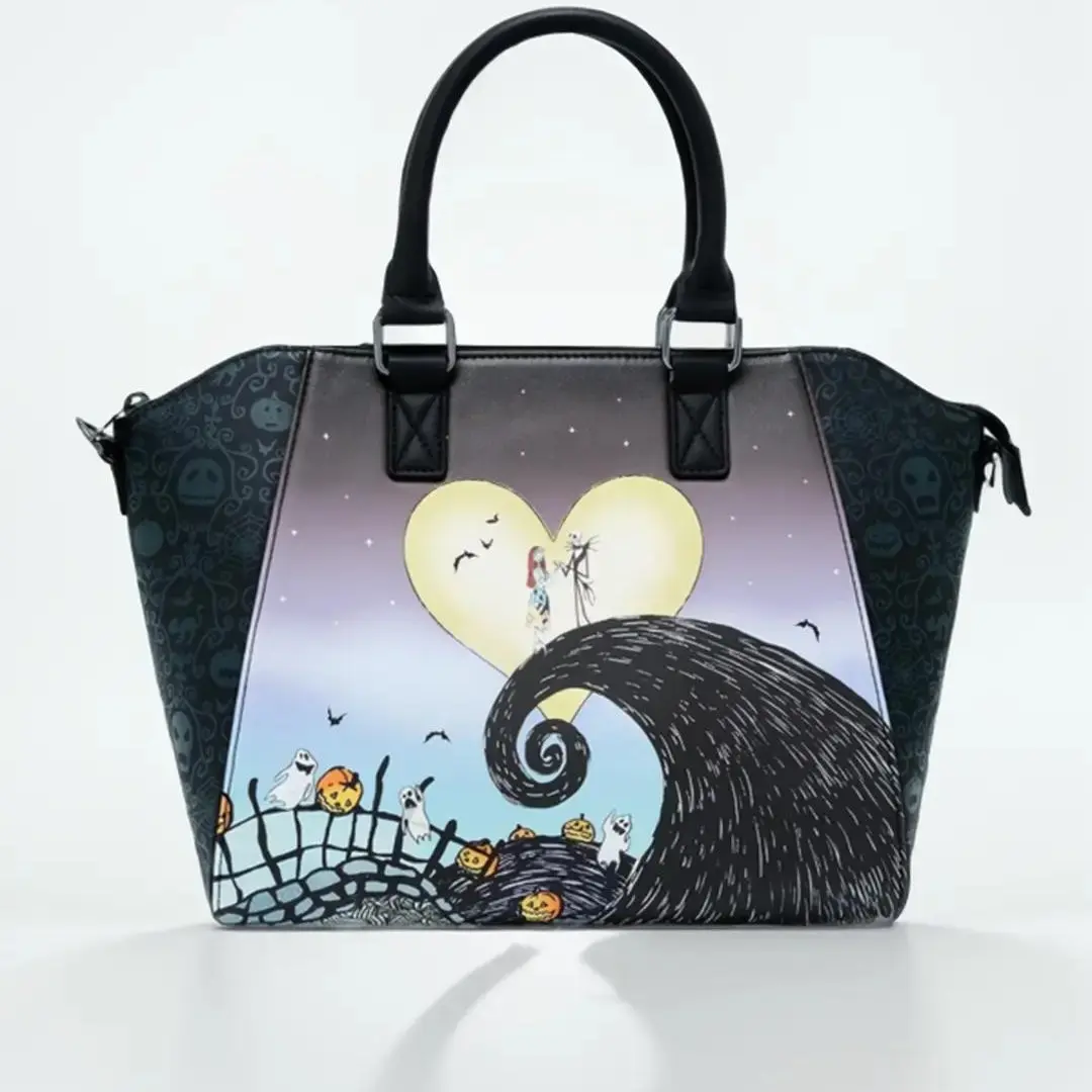 Jack and Sally Nightmare Before Christmas Loungefly Satchel
