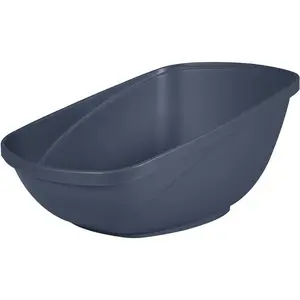 Hi-Back Open Litter Cat Pan, Made in USA