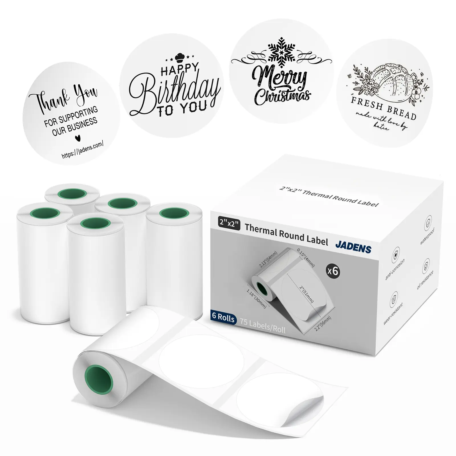 2 inch Round Sticker Label