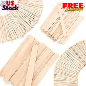 4 Style 500 Pcs Waxing Sticks Assorted Wax Applicator Sticks