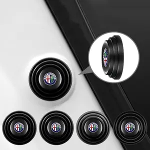 4/8/16/20 PCS Car Door Protector Anti-shock Pad Anti-noise Buffer Gasket Auto Interior For Alfa Romeo 159 Giulietta Giulia 147 Mito 156 159 166 Car Interior Accessory