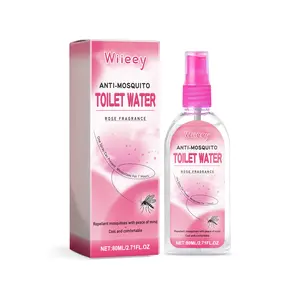 Wiieey DEET-Free Multi-Insect Repellent Spray, Rosemary & Peppermint Plant-Based Formula, Safe for Pregnant People & Babies with Sensitive Skin, Outdoor Family Use, Long-Lasting Itch Relief