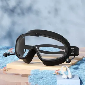 Adult Swimming Goggles, Clear Vision Soft Fit Design, Comfortable Non-Pressing Eyewear Accessory, Ideal for Water Play & Pool Use, Swimming Accessories, Swim Glasses