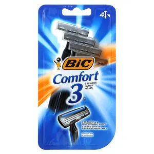 BIC Comfort 3, Disposable Razors, 4 Razors BIC Comfort 3, Disposable Razors, 4 Razors