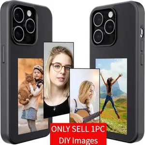 NFC Ink Screen Phone Case, Change Photos Anytime, APP DIY Display, Ai Generated Photos, Four Color Screen, Fun Gift, iPhone Series