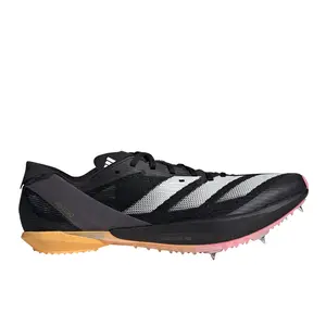 adidas Mens Adizero Ambition Running Sneakers Shoes - Black
