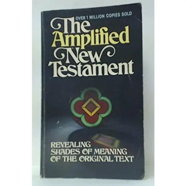 Used The Amplified New Testament Bible (Student Edition Complete) - Unknown Author, Soft Cover, Very Good Condition, English Reading Materials, Good for Literary Study