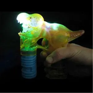 Blinkee  T Rex Dinosaur Lighted Bubble Gun