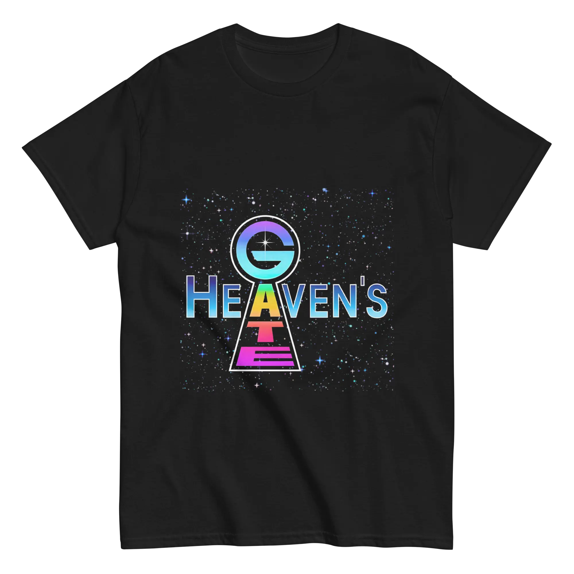 HEAVEN'S GATE FUNNY IRONIC TSHIRT