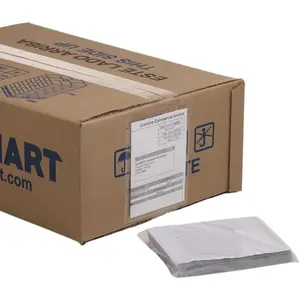 100 Units 4.5"x5.5" Clear Packing List Shipping Pouches Heavy Duty Self-Sealing Adhesive Envelopes Waterproof Tear-Proof Ideal for Labels Invoices Documents