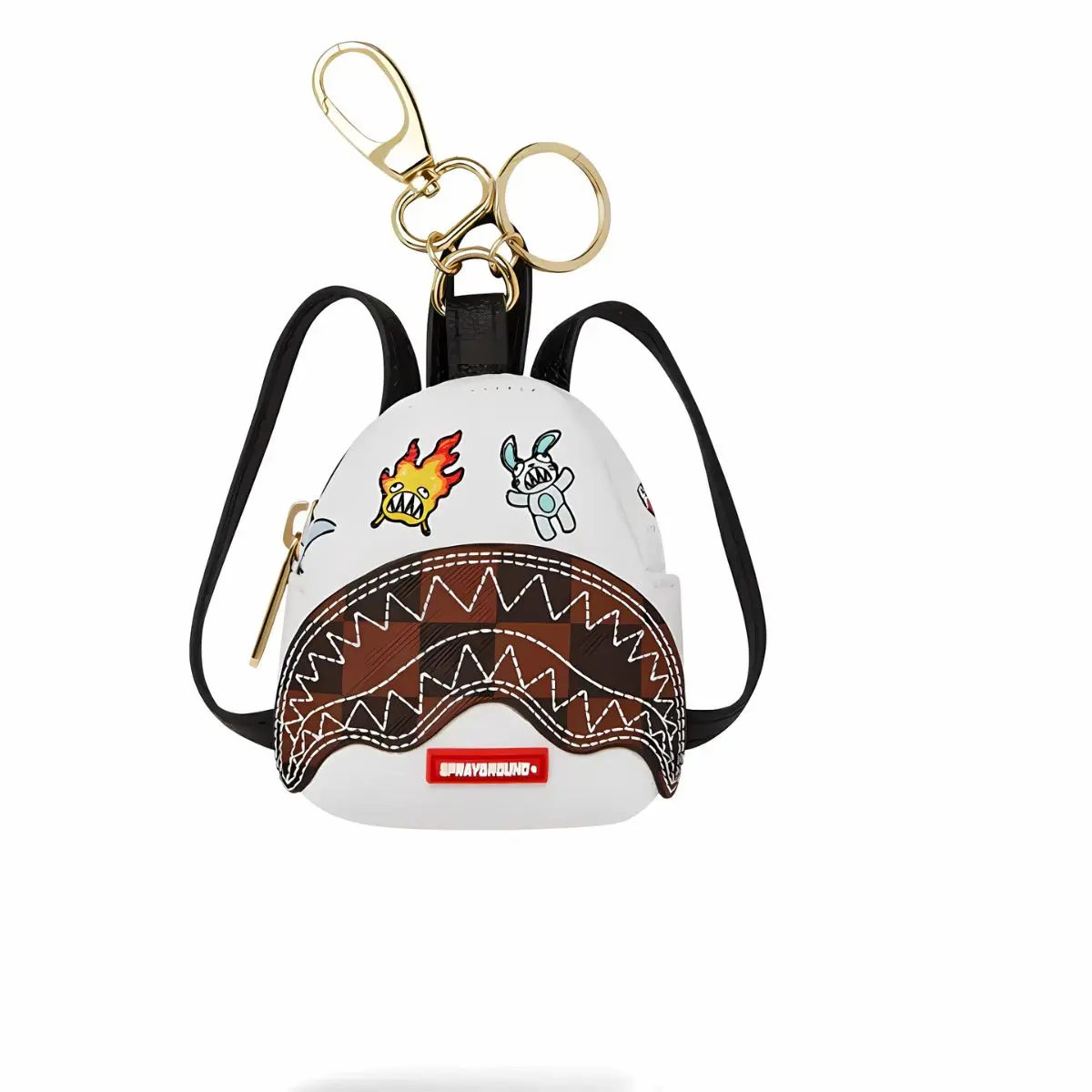 SPRAYGROUND: PARIS PATCH KEYCHAIN