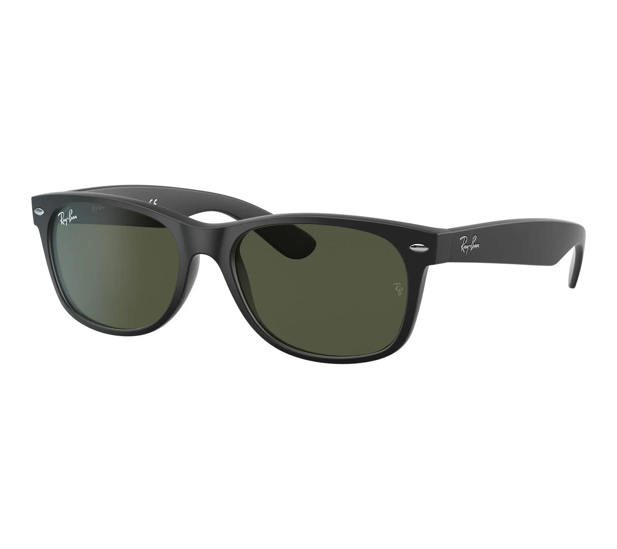 Ray-Ban New Wayfarer Classic Sunglasses-Matte Black