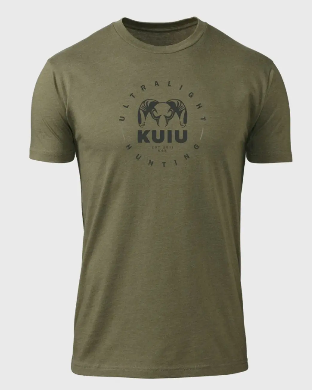 Kuiu Ultralight Hunting Circle T-Shirt, Premium Hunting Apparel, Lightweight Breathable Fabric, Comfortable Outdoor Clothing, Durable Graphic Tee For Men YDI6S
