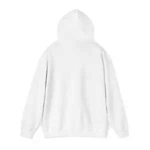 Blank White Hoodie | Plain Pullover Hoodie, Custom Print Ready