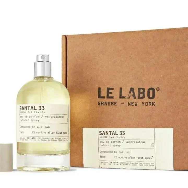 Santal 33 by Le Labo, 3.4 oz Eau de Parfume Spray New Open Box