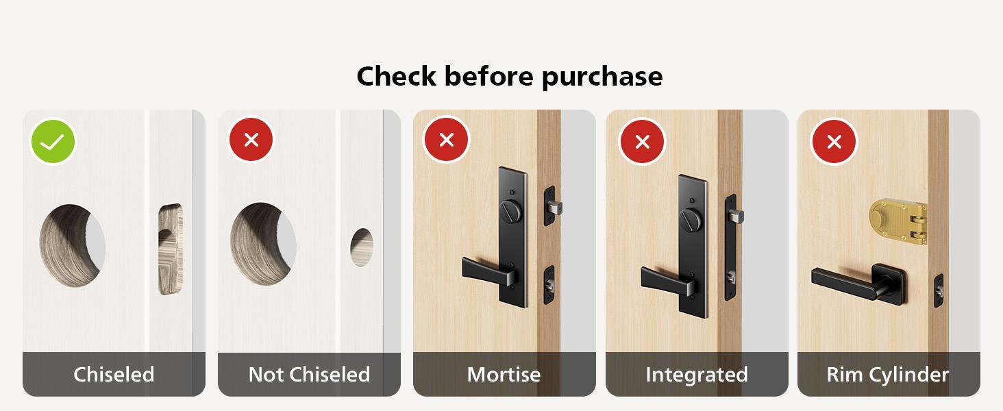 Philips Built-in WiFi Smart Lock, Keyless Entry Door Lock with App, Touchscreen, Fingerprint Door Lock — Compatible with Alexa & Google, Splash-Proof Design, Includes 8 Batteries, Black