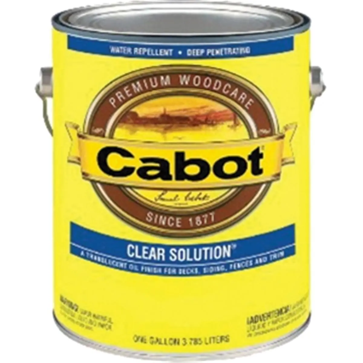 Cabot 13000 Oil-Based Translucent Outdoor Deck & Siding Stain, 1 Gal Natural Tone, Sunproof Protection for Automotive & Motorcycle Paint Care