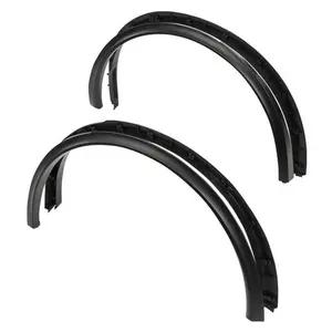 Fit For 21-24 Tesla Model Y Front+Rear Wide Body Wheel Molding Fender Flares