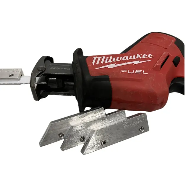 Hack Stop 3 Pack Bundle for Precise Cutting of PVC Pipe and Conduit with Adjustable Depth Control and Durable Construction