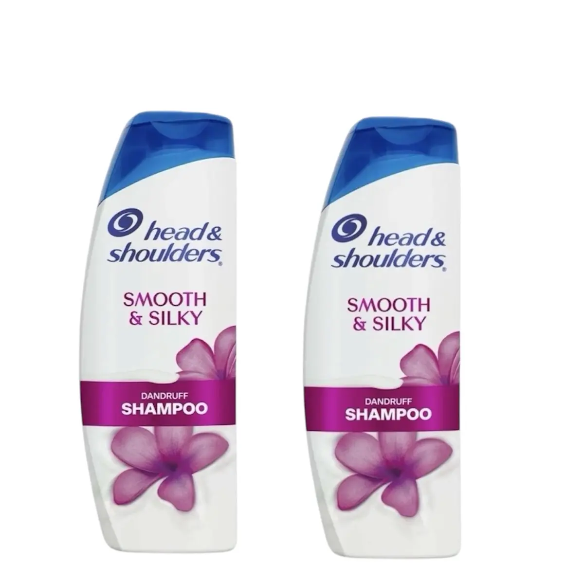 Head & Shoulders Anti-Dandruff Shampoo Cleanser - Gentle Moisturizing, Smooth & Silky Haircare for Itchy Scalp, 400ml (Pack of 2)
