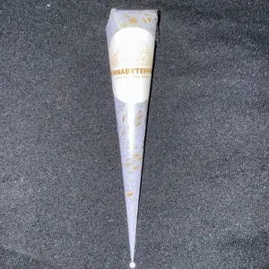 Single Henna Cone 100% Natural Eucalyptus Scent 25GRAMS. ONE CONE