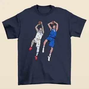 Luka and Dirk Fadeaway T-Shirt