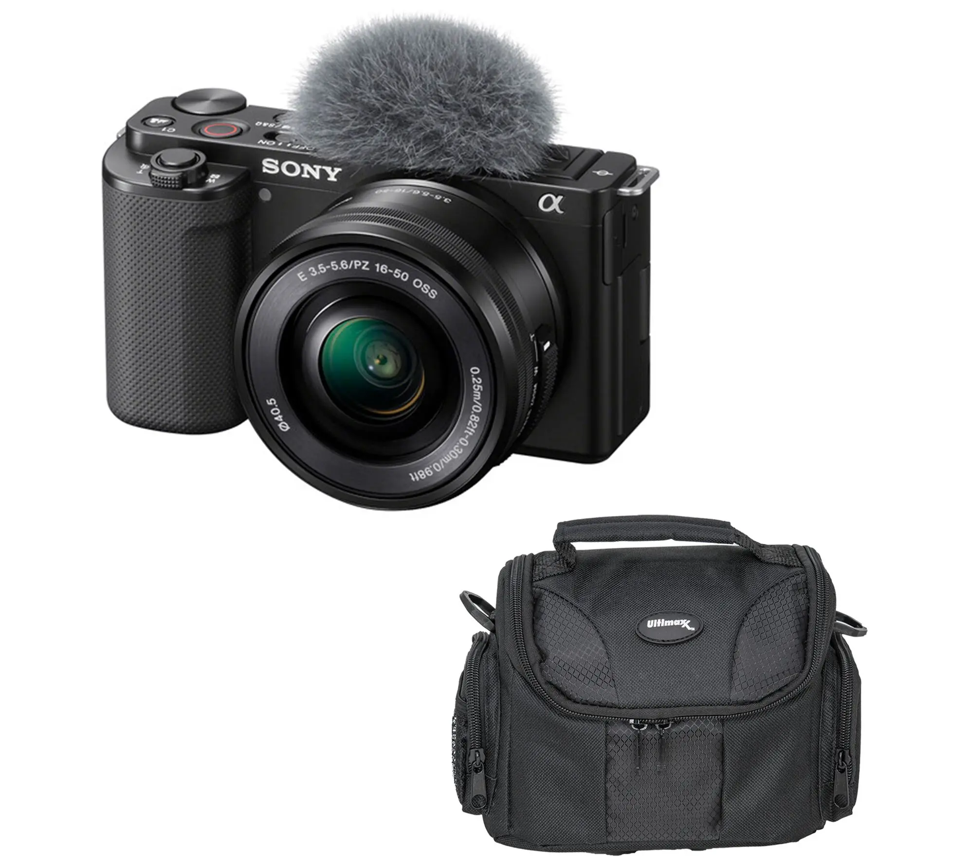 Sony ZV-E10 Mirrorless Camera w/ 16-50mm Lens Bundle