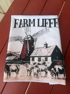 Farm Life Cup Towel