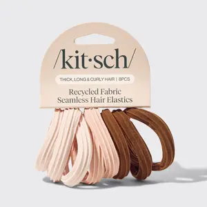 Rosewood Seamless Hair Elastics 8pcs Set