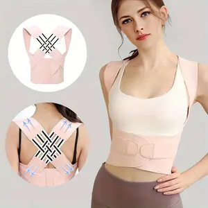 Posture Corrector for Women: Adjustable Lightweight Upper Back Brace for Neck Shoulder & Upper Back Pain Relief - Improve Posture Correct Hunchback Slouching Kyphosis Invisible Under Clothes (XS/4XL Under Bust 26"-54") upper spine scoliosis