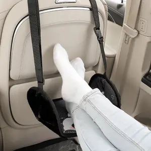 Car Footrest Rear Seat Support Rest Pedal, Car Interior Resting Footboard, Essential Travel Accessory, Comfortable and Durable