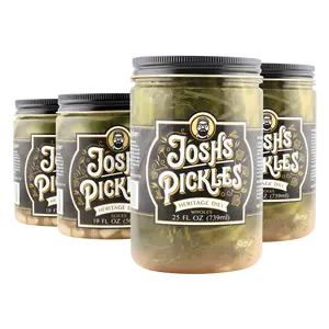 4 Pack - Dill "Starter Pack" - Heritage Dill Whole (x2), Heritage Dill Slices (x2)