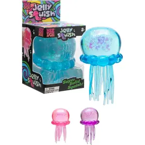 Jellyfish Design Squeeze Stress Ball, Fidget Stress Ball, Ice Squeeze Cube—Drop Malt Sugar Balls: Sensory Toys for Anxiety and Stress