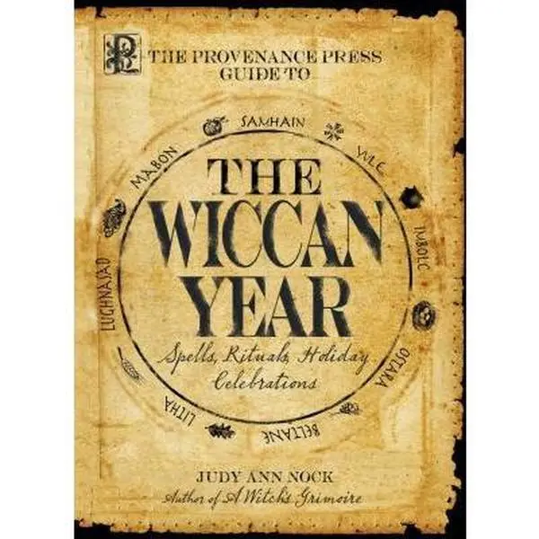 USED Book - The Provenance Press Guide to the Wiccan Year: A Year Round Guide to Spells, Rituals, and Holiday Celebrations by Nock, Judy Ann (Paperback) - english
