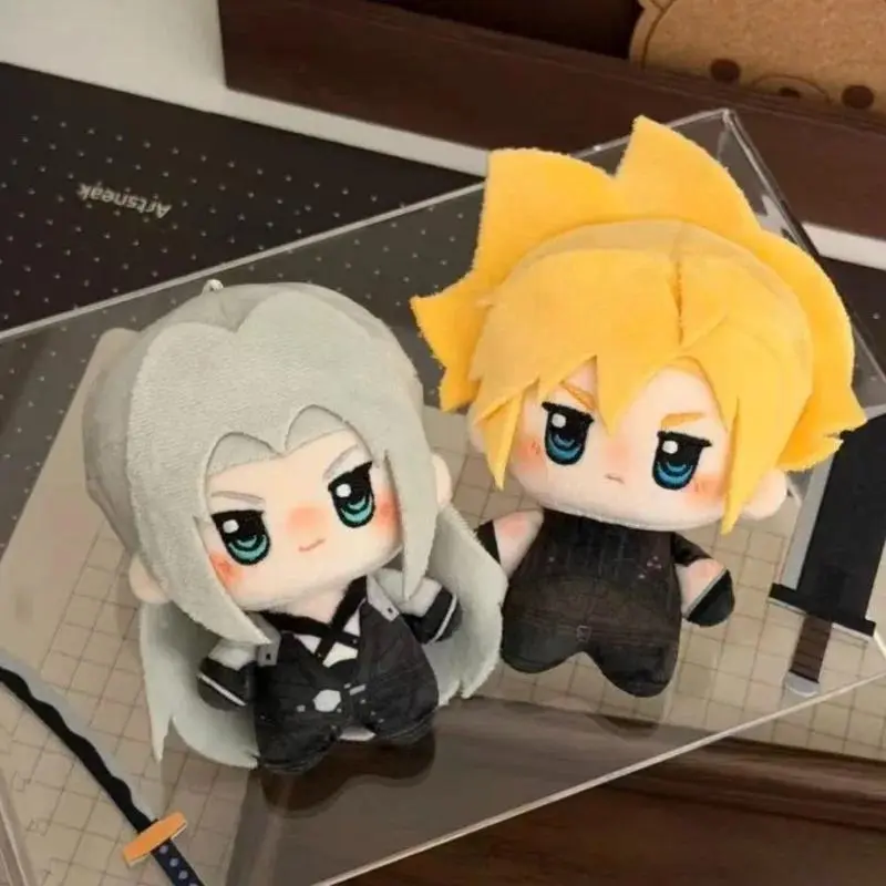 New Periphery Claude Sephiroth Plush 10cm Plush Pendant Mini Stuffed Doll Toy For Fans Gifts Fans Collection