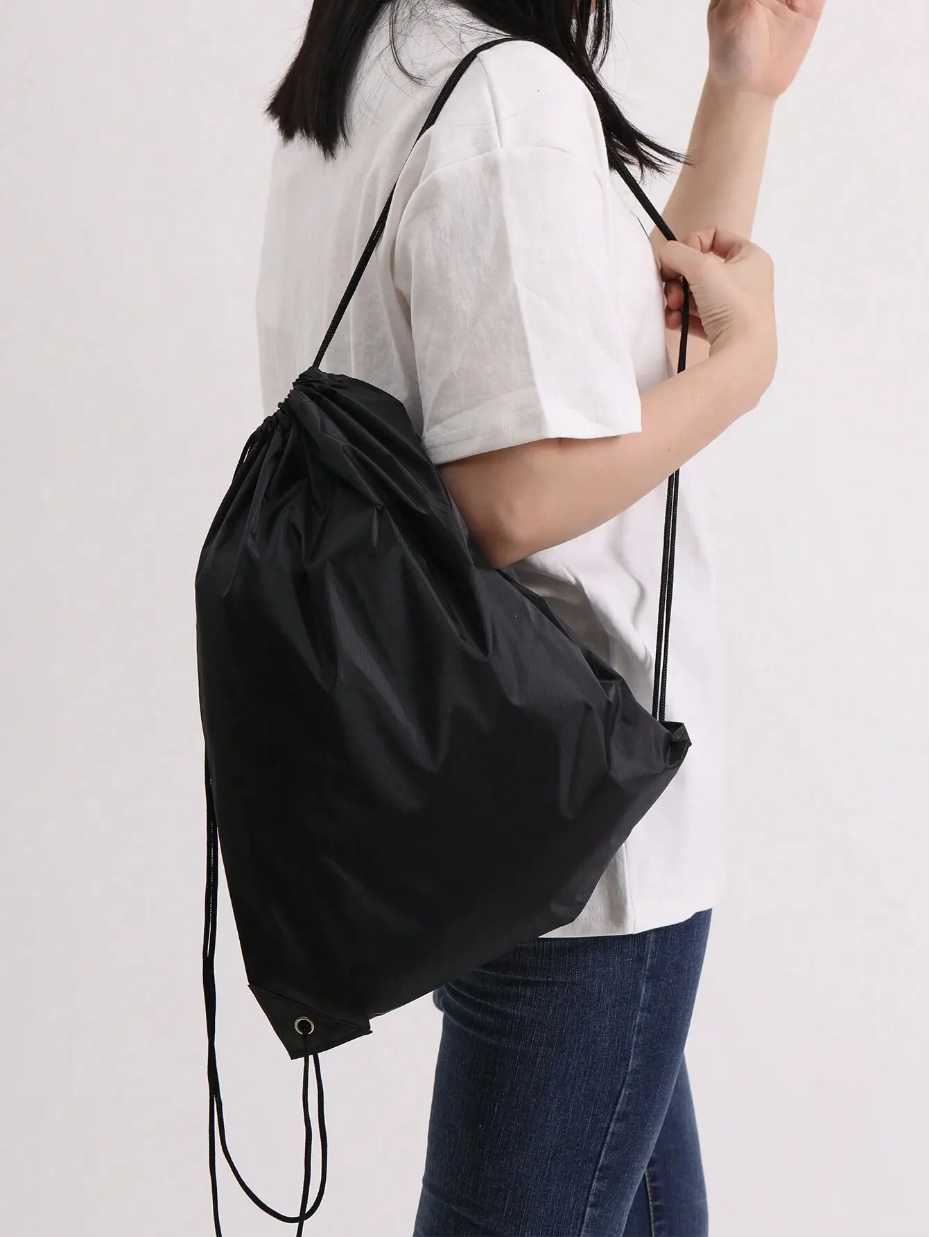 Drawstring Backpack,Large Capacity Minimalist Waterproof For Teen Girls Women College Students,Work,Outdoors,Outings,Stadium,Sports,Holiday