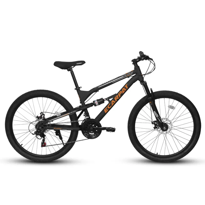 A26207 26 Inch Steel Frame Shock Fork Plus Shock Absorber 21-speed Unisex Mountain Bike bikes  adults Mtb Disc Brakes